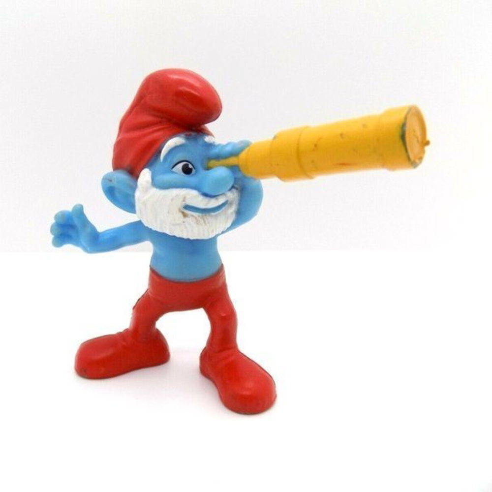 Peyo Papa Smurf Figure / McDonalds‎ 2011